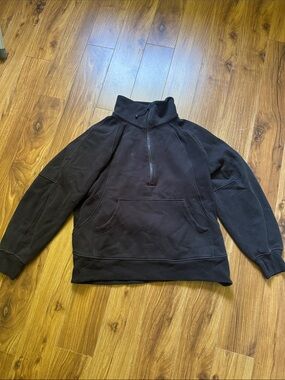 lululemon athletica Oversized Scuba Half-Zip Pullover - Black